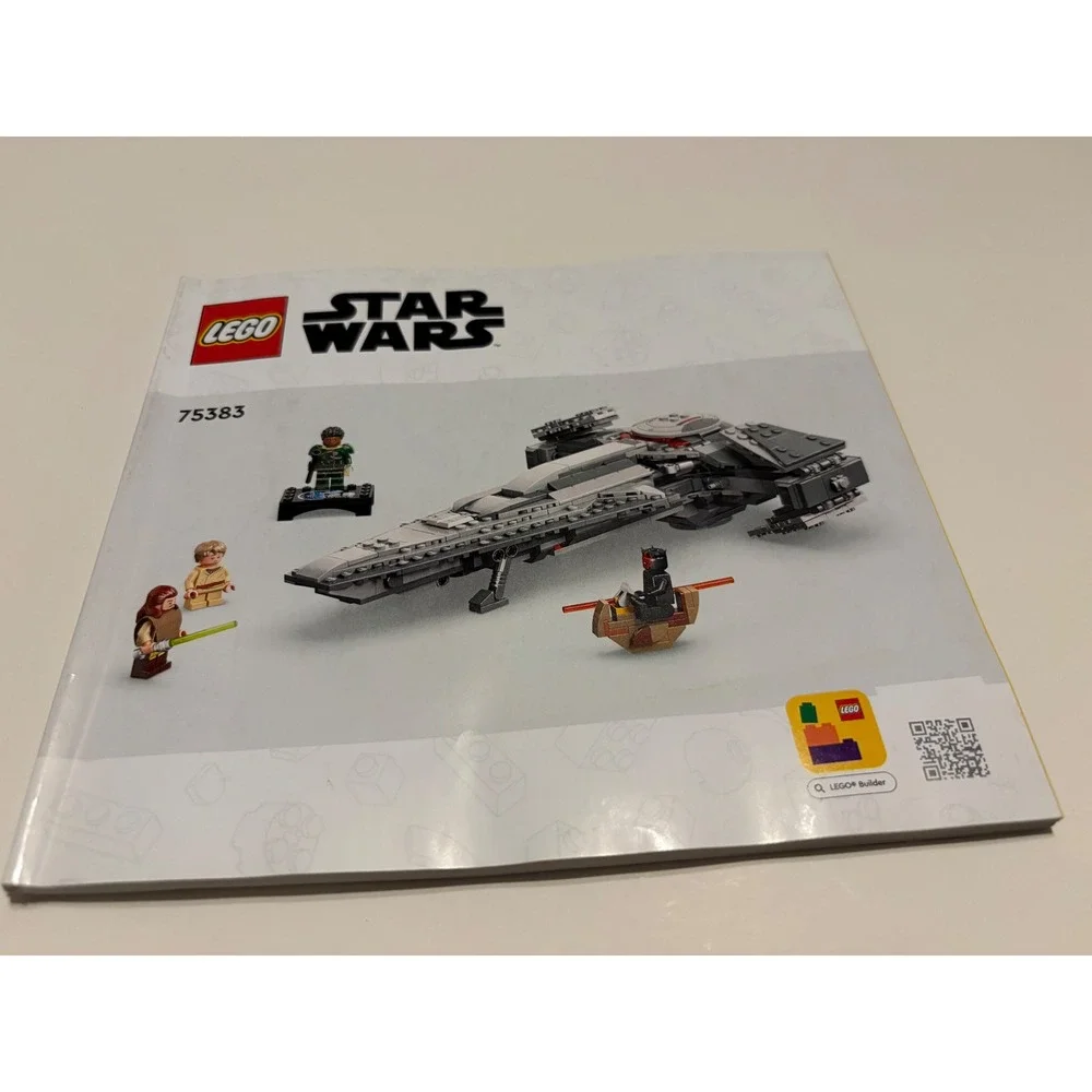 LEGO Star Wars 75383 Darth‎ Maul Sith Infiltrator Instruction Booklet Manual